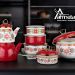 Vintage Enamel Cookware Series