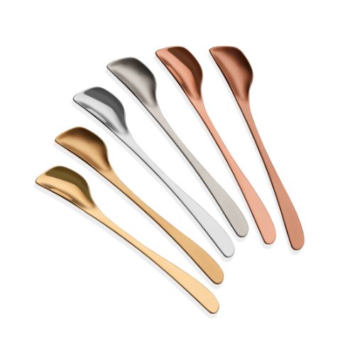 Narin - Tea Spoon Colored 6 Pieces Set