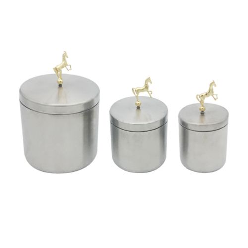 Narin - Jar Set with Deer and Horse Figure