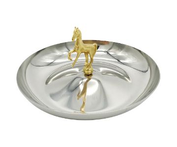 Narin - Sphera Plate with Horse Figure