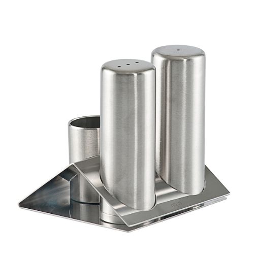 Narin - Salt & Pepper Set - Pyramid Stand