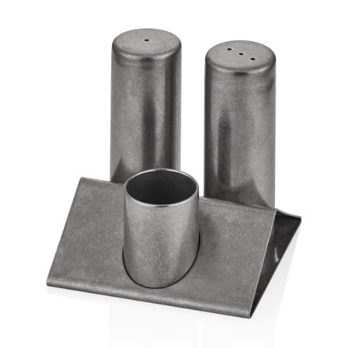 Narin - Salt & Pepper Set - Pyramid Stand