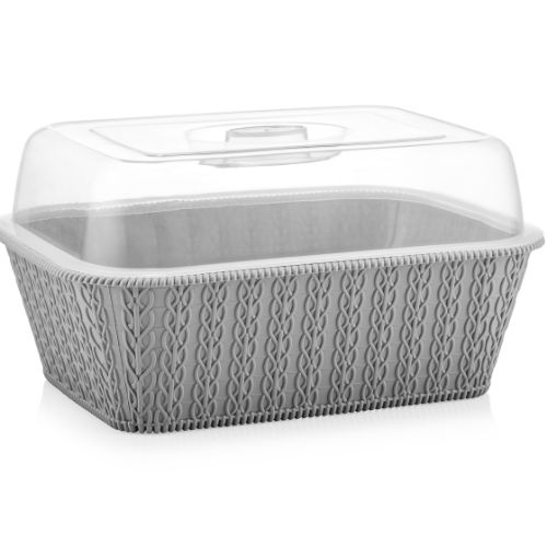 Alya - Knitting Basket with Lid