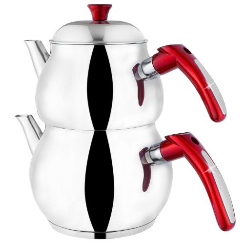 ÇELİK ÇAYDANLIK / STEEL TEAPOT