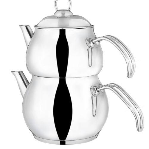 ÇELİK ÇAYDANLIK / STEEL TEAPOT