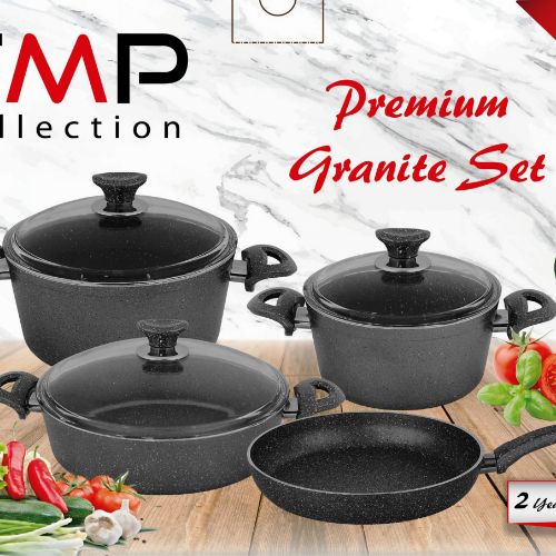 GRANİT TENCERE SET / GRANITE POT SET