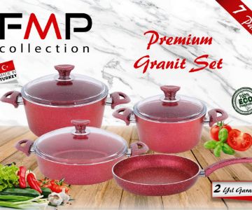 GRANİT TENCERE SET / GRANITE POT SET