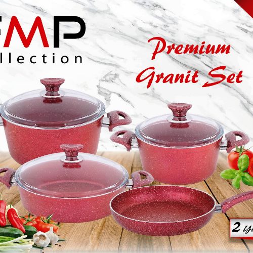GRANİT TENCERE SET / GRANITE POT SET