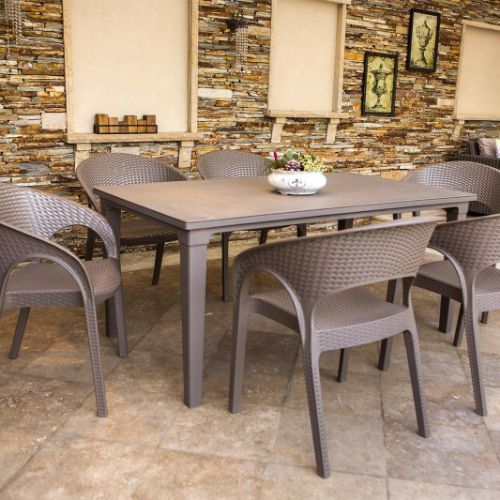 Comfort Futura 90*150 Table Set Cappucino