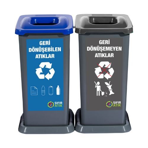 Zero Waste Box 70 Lt Gray