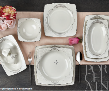 CAROL SQUARE BONNET / PLATIN