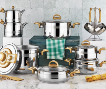 BAHAR DOWRY SET 18 PCS / GOLD