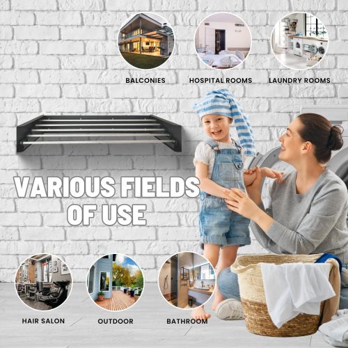 NEBU LAUNDRY-CLOTHES DRYING RACKS 70 CM