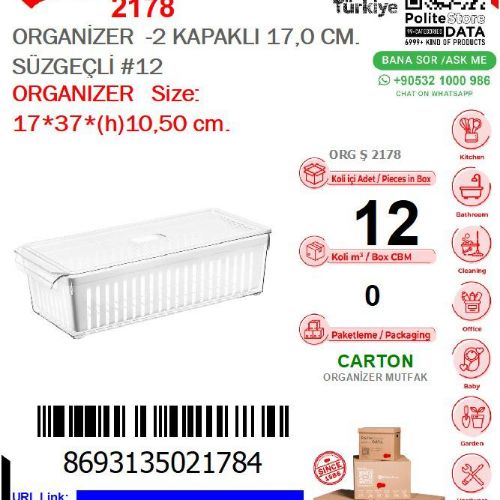 Refrigerator Fruit and Vegetable Organizer