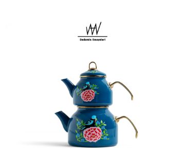 enamel teapot