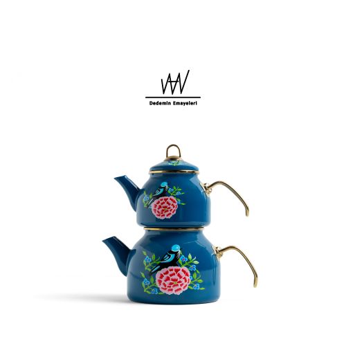 enamel teapot