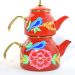 enamel teapot
