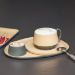 Stone Dessert Plate Double Colour
