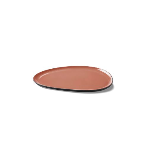 Stone Dessert Plate Double Colour