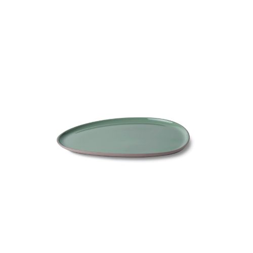 Stone Dessert Plate Double Colour