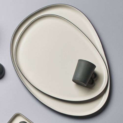 Stone Starter Plate Double Colour