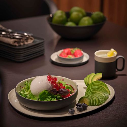 Stone Dinner Plate Double Colour