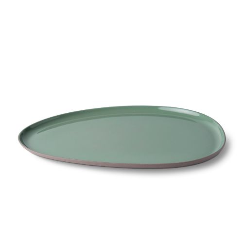 Stone Dinner Plate Double Colour