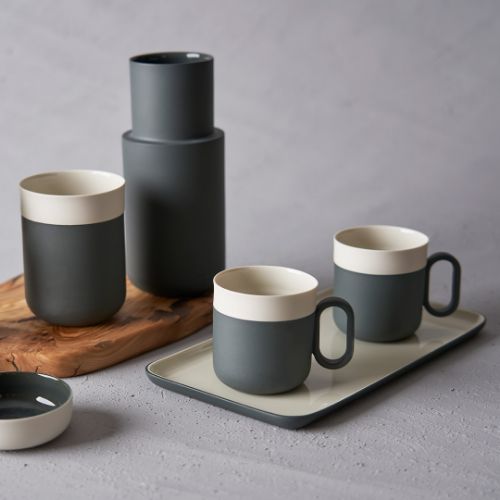 Rectangle Small Serving Plate Double Colour