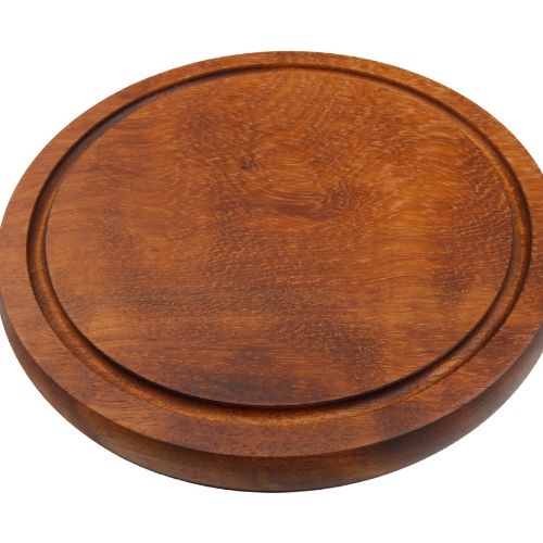 Round Grooved Meat Cutting Board