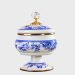 Blue Life Enamel Footed Sugar Bowl 18 cm