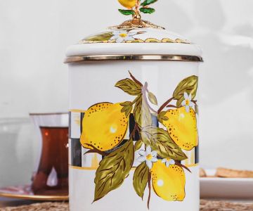 Linda Enamel Jar 15 cm