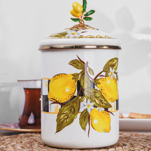 Linda Enamel Jar 15 cm