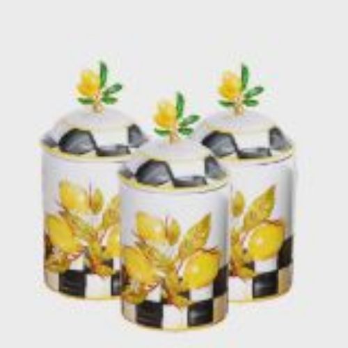 Linda Porcelain 3-Piece Spice Set